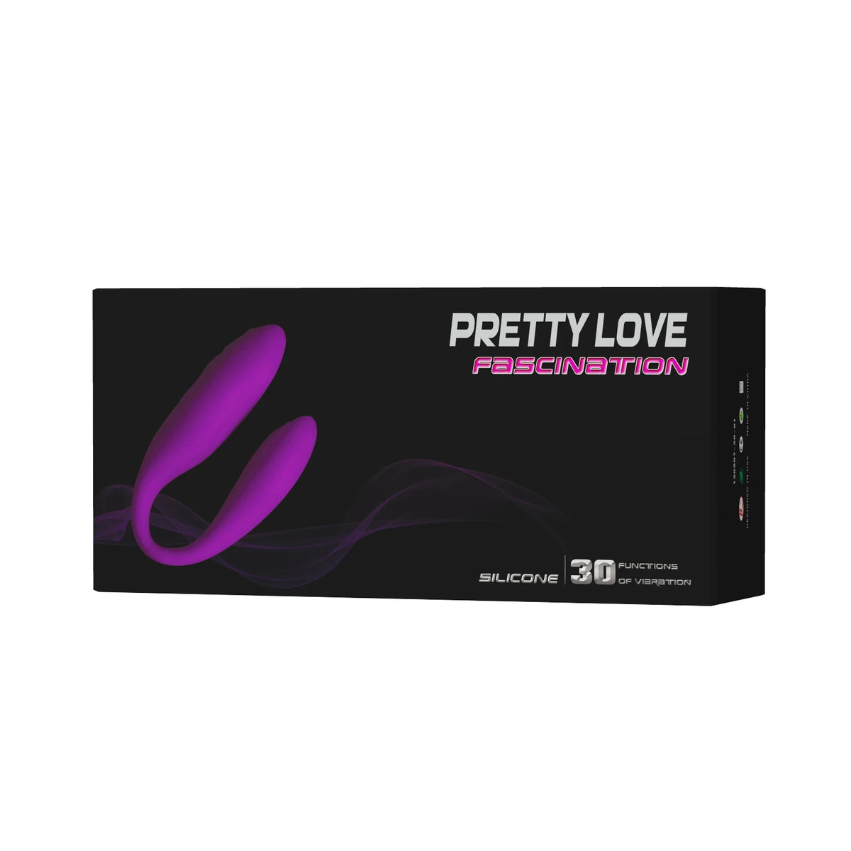 Clitoral stimulator Fascination 30 functions – rechargeable, fuchsia | Pretty Love