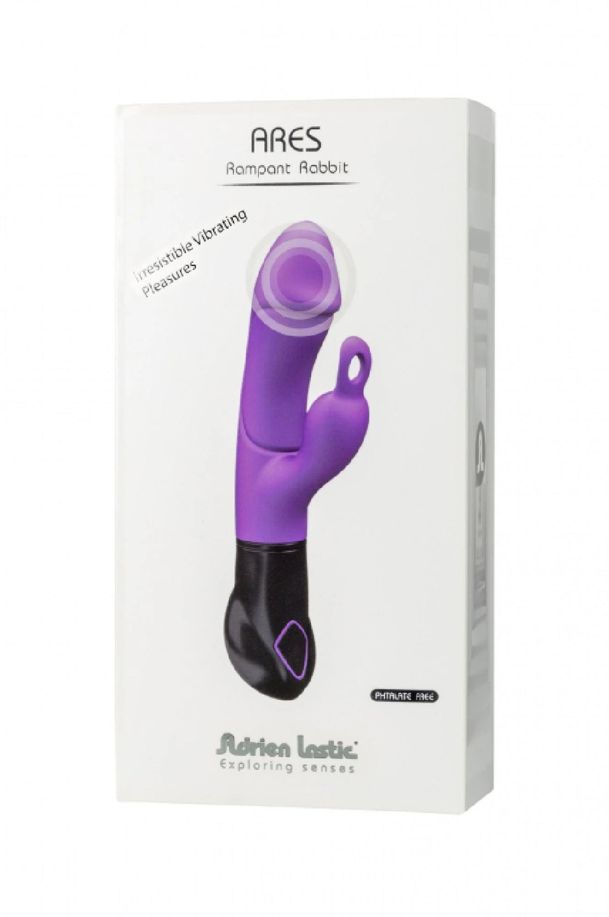 Rabbit vibrator Ares 8 functions – rechargeable | Adrien Lastic