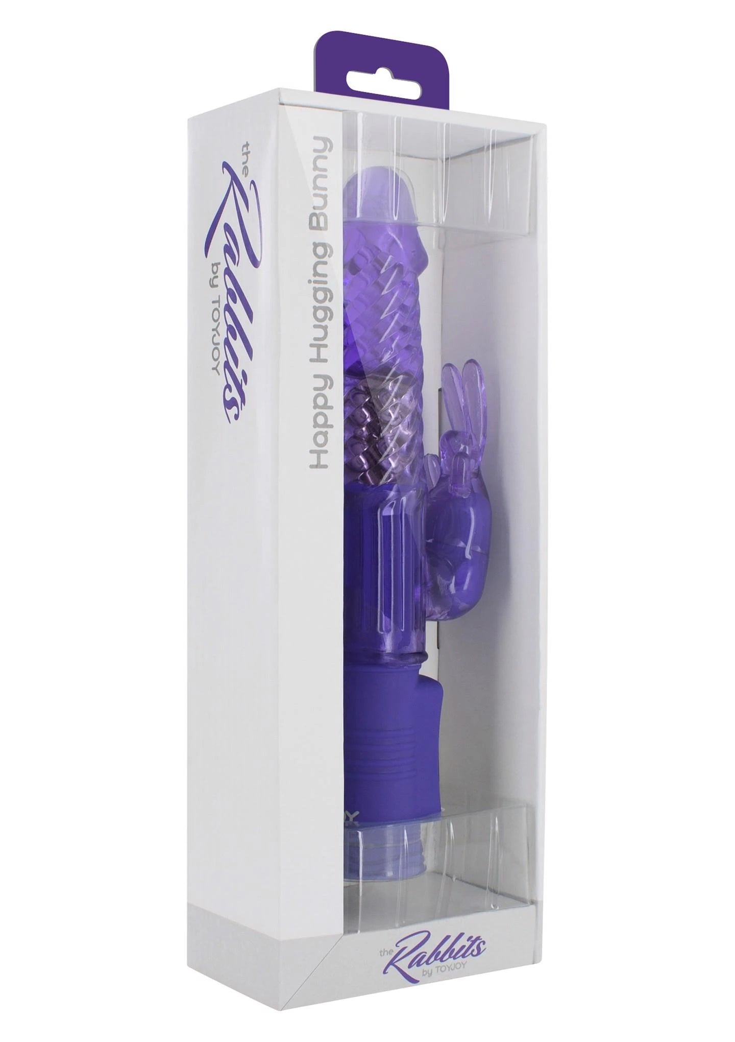 Lapin câlin violet joyeux