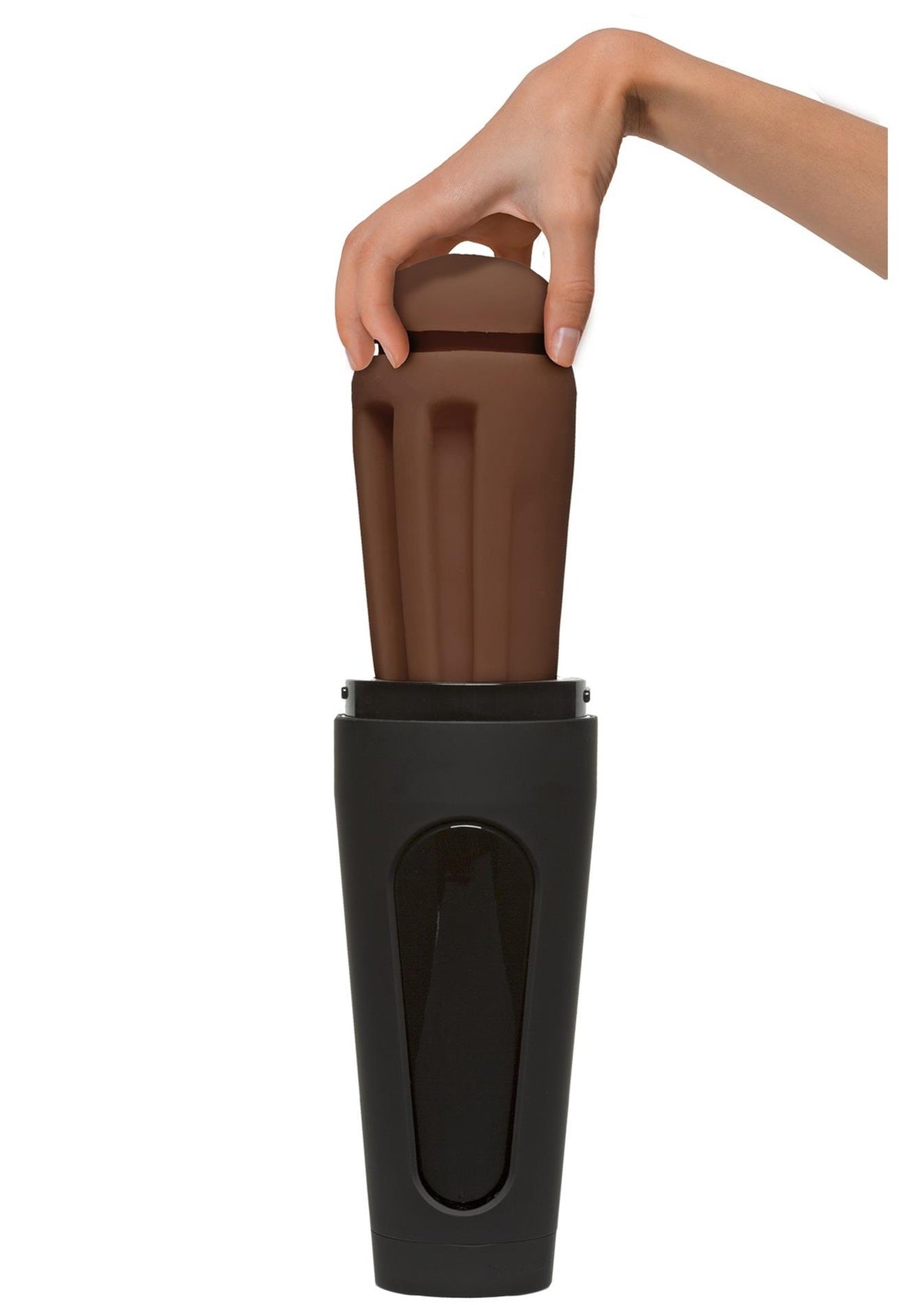 Masturbatore Aidra Fox Ultraskyn 7.4 cm – marrone | Doc Johnson