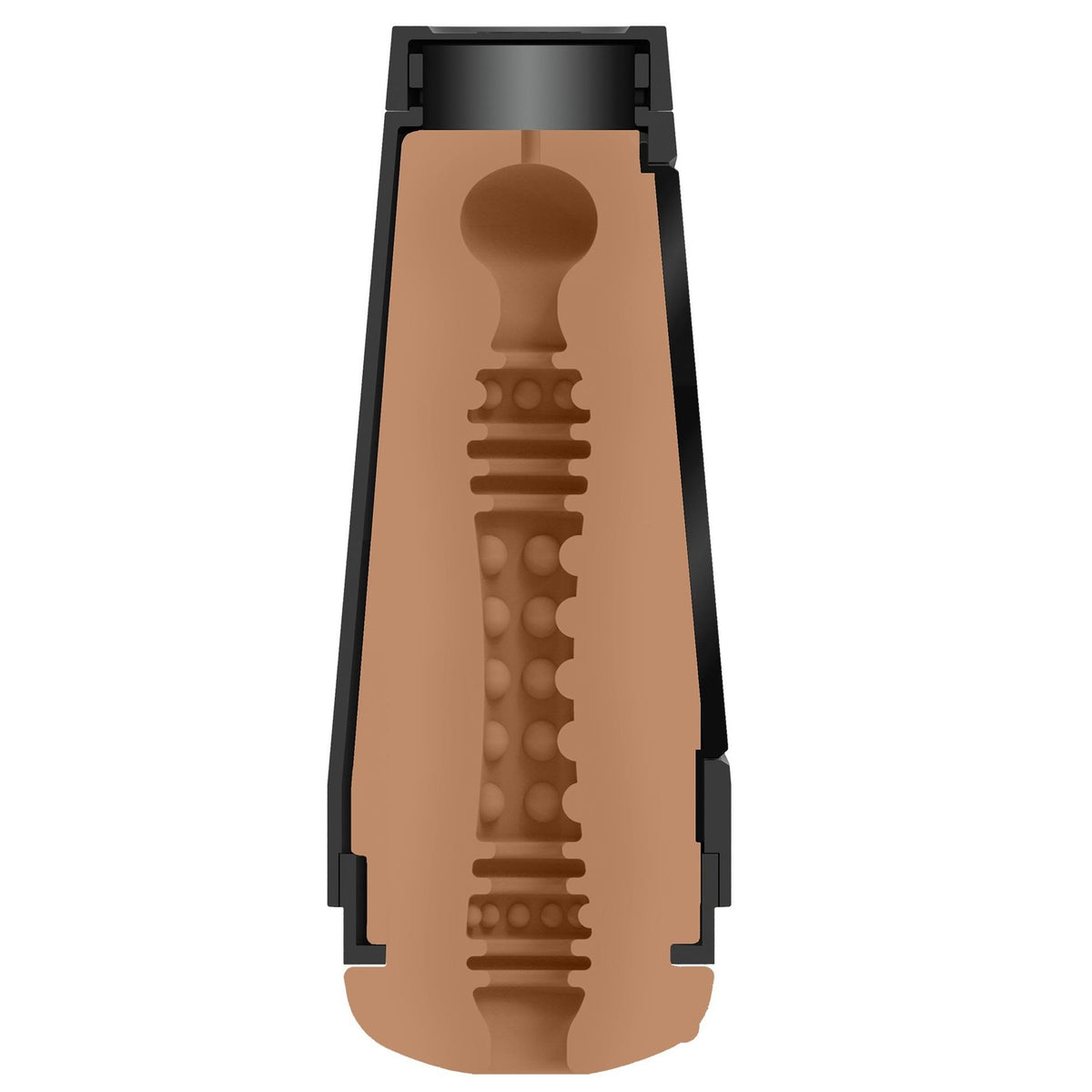 Masturbatore Aidra Fox Ultraskyn 7.4 cm – marrone | Doc Johnson