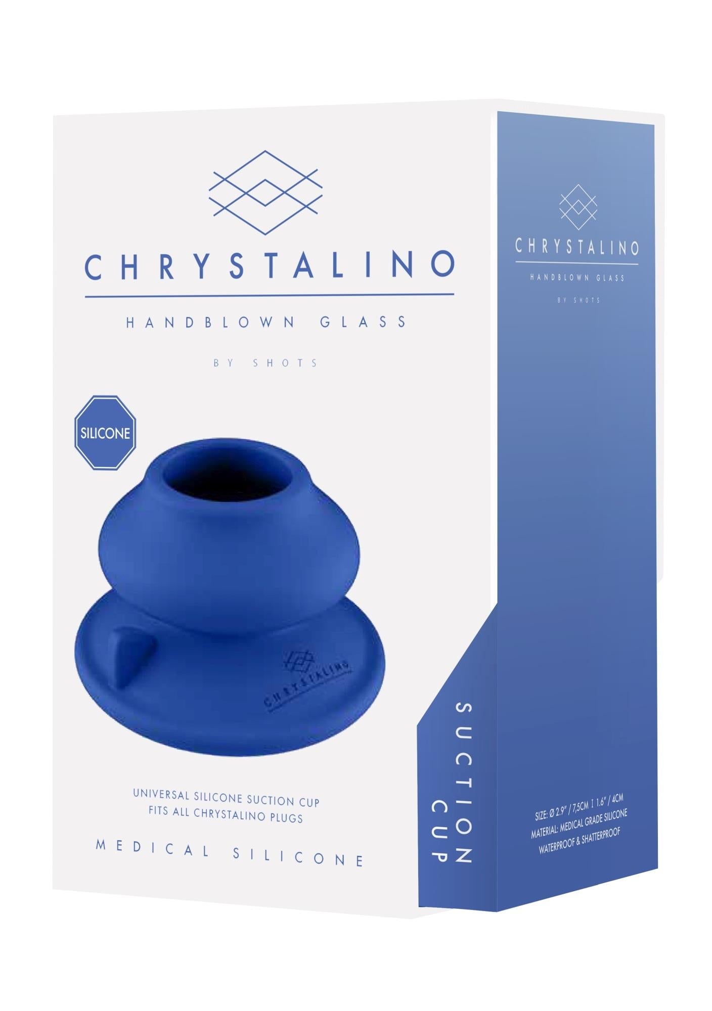 Silicone Suction Cup for Chrystalino Toys from Glass