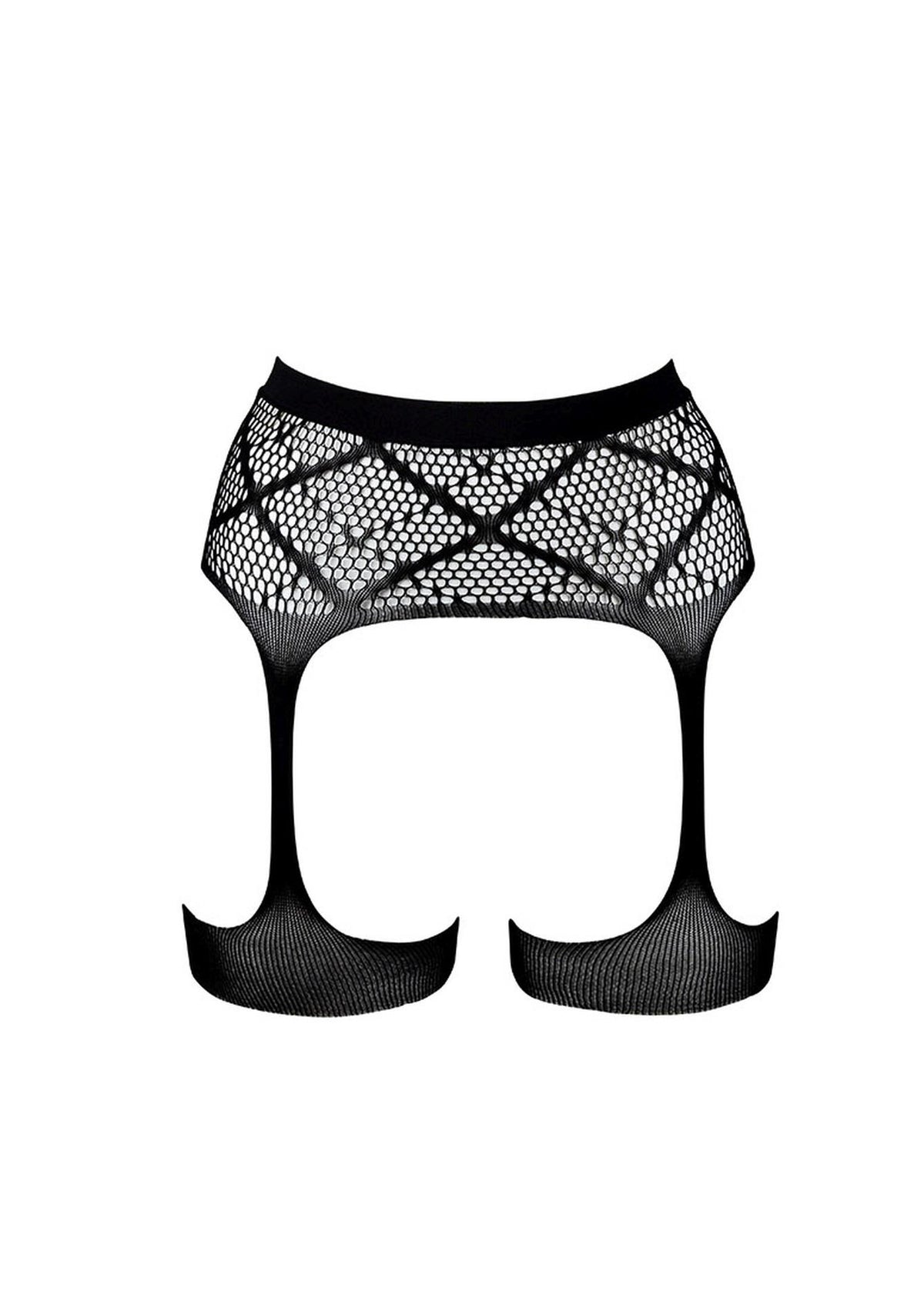 Reggicalze Striped Garterbelt – nero | Le Désir