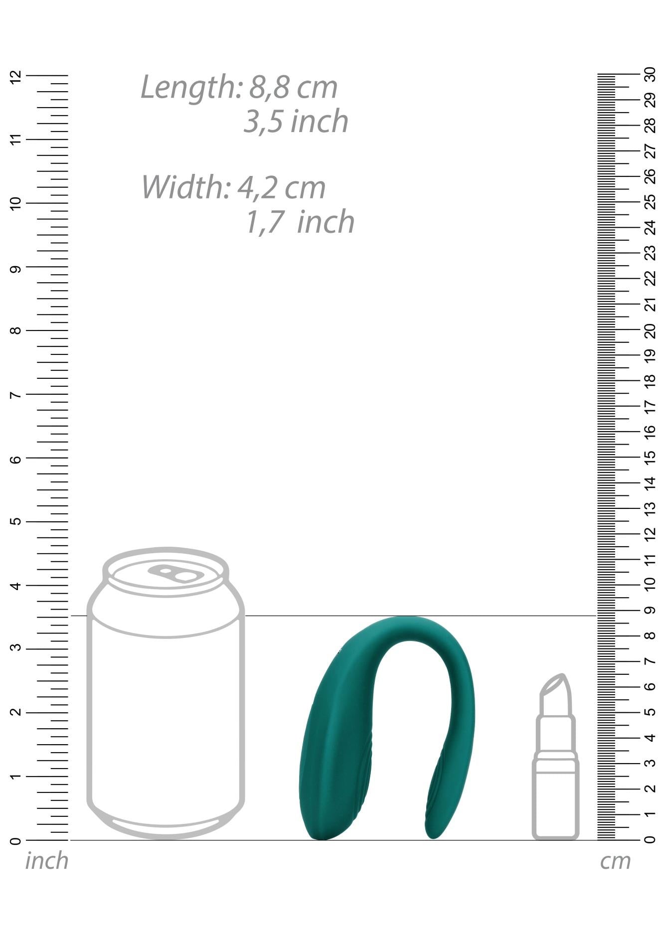 Couple Toy with Remote Control - Bimini Blue
