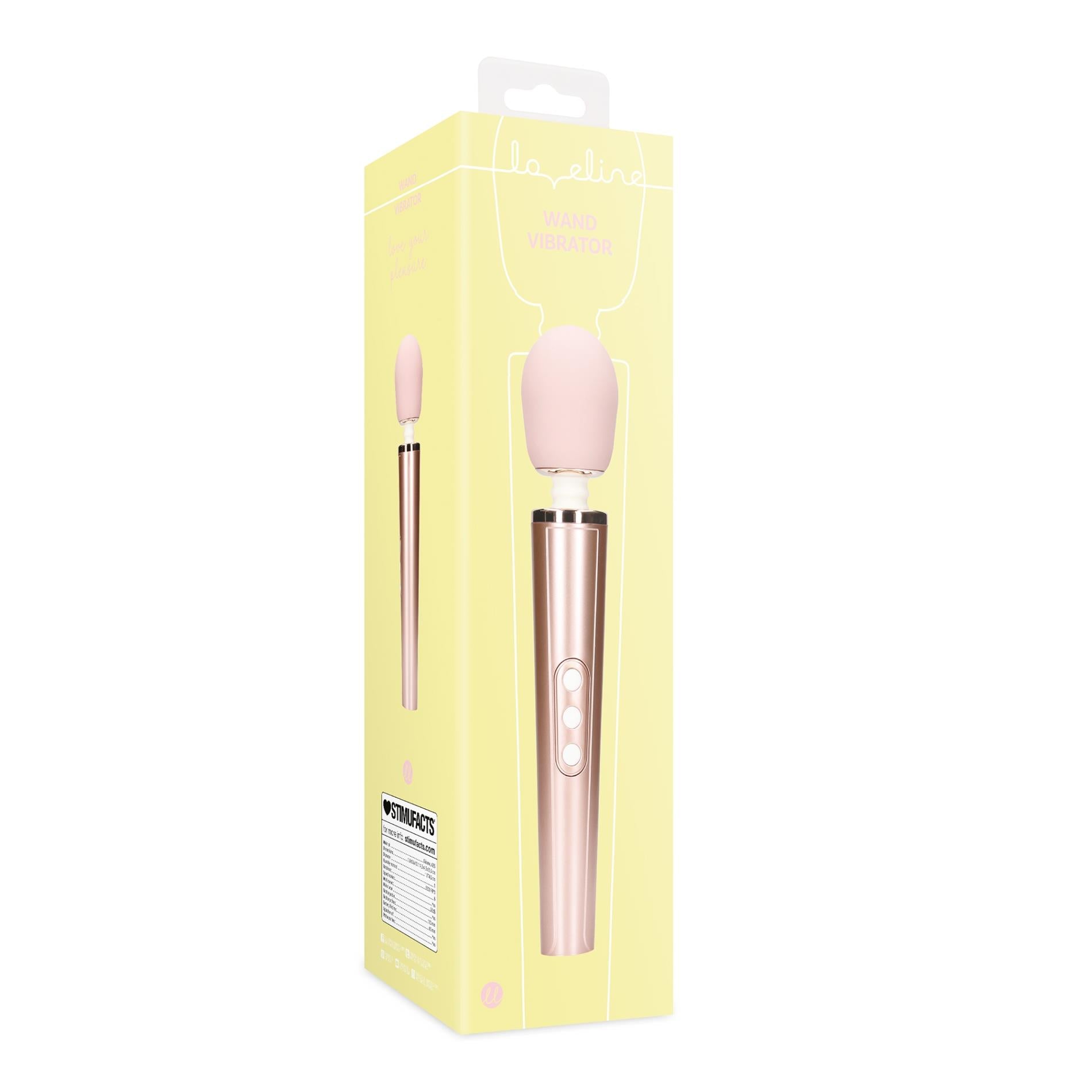 Wand Vibrator - Rose Pink