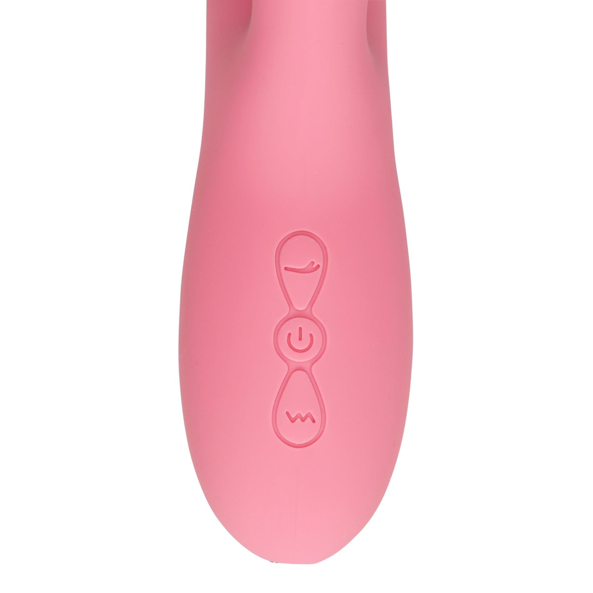 Flapping G-Spot Rabbit Vibrator - Pink Arabesque