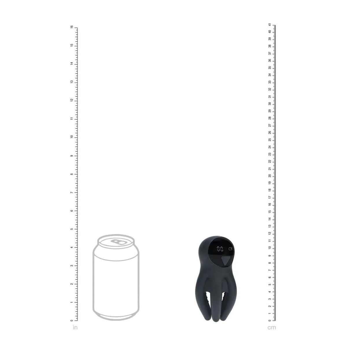 Masturbateur Digital Head Tentacles 10 fonctions – rechargeable, vibrant, noir | Levelz