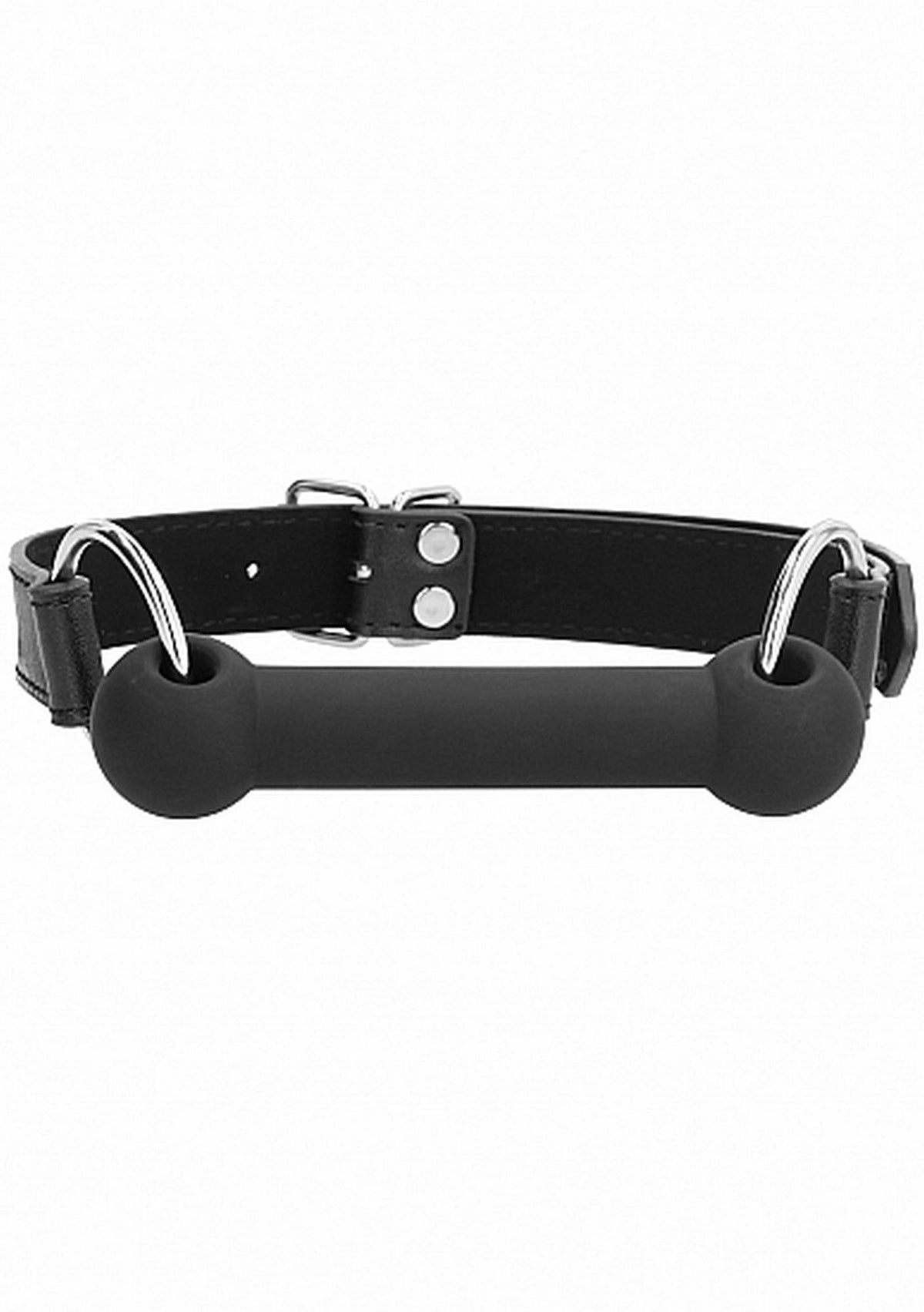 Mordaça Bit – preta 12.5 cm | Ouch!