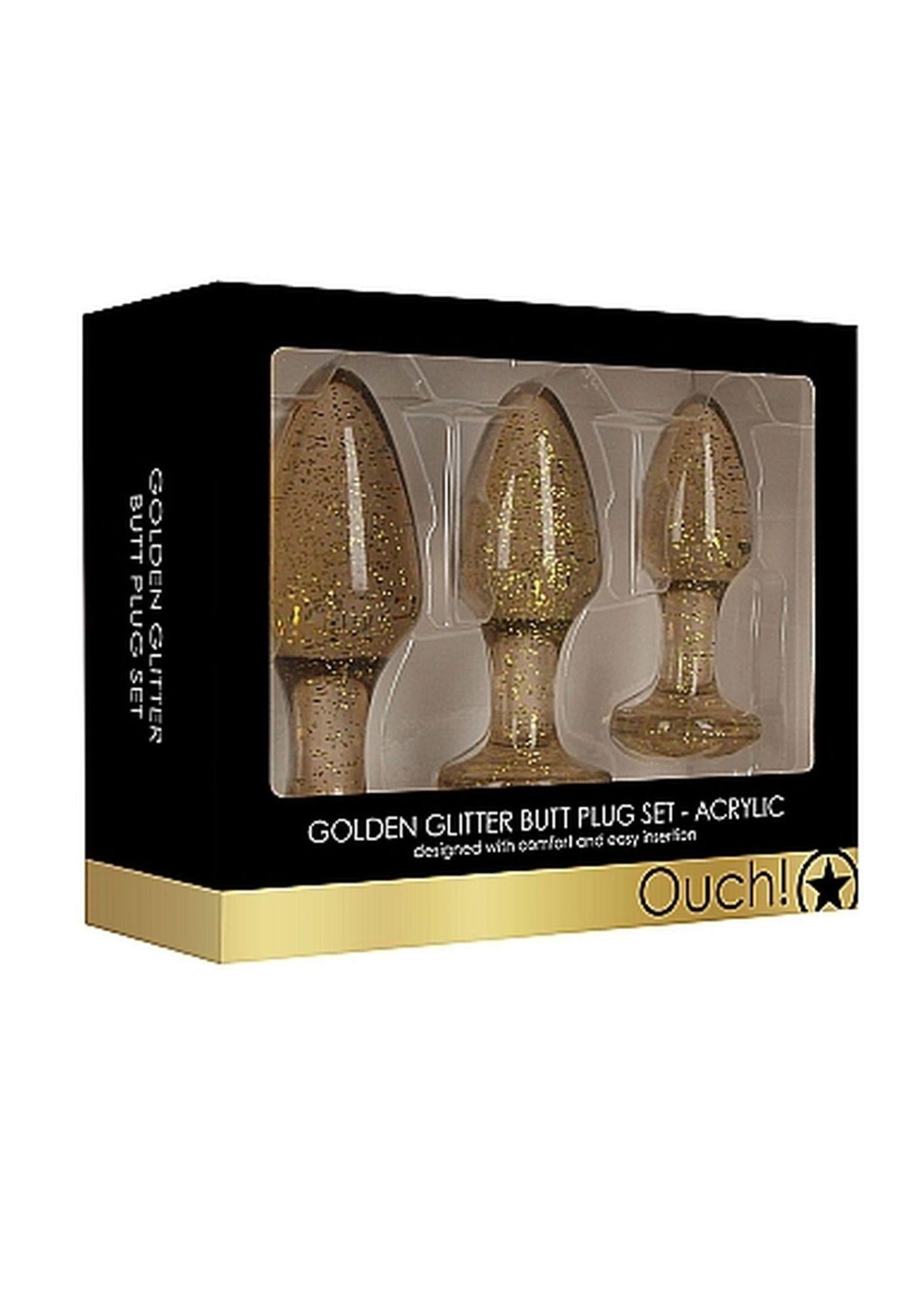 Acrylic Butt Plug Set