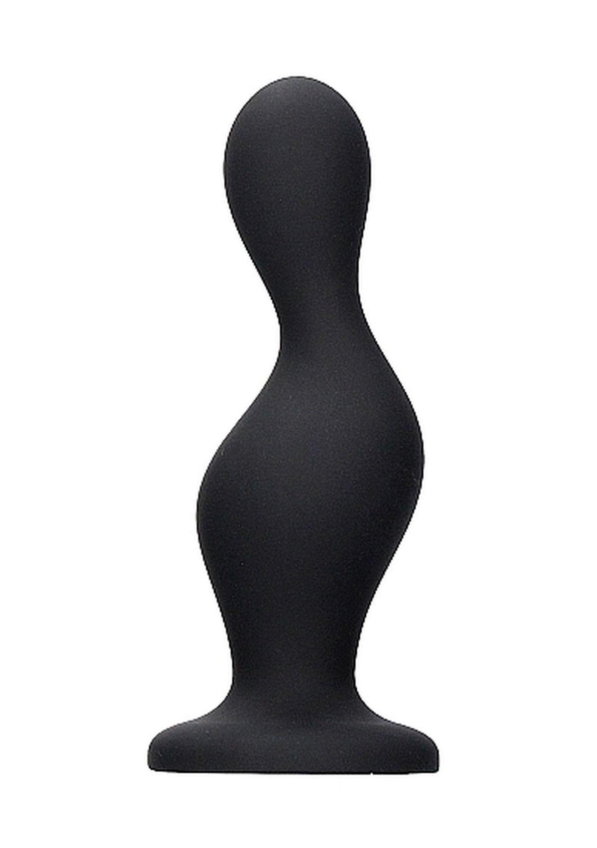 Plug anal Wave 11.3 cm – negro | Ouch!