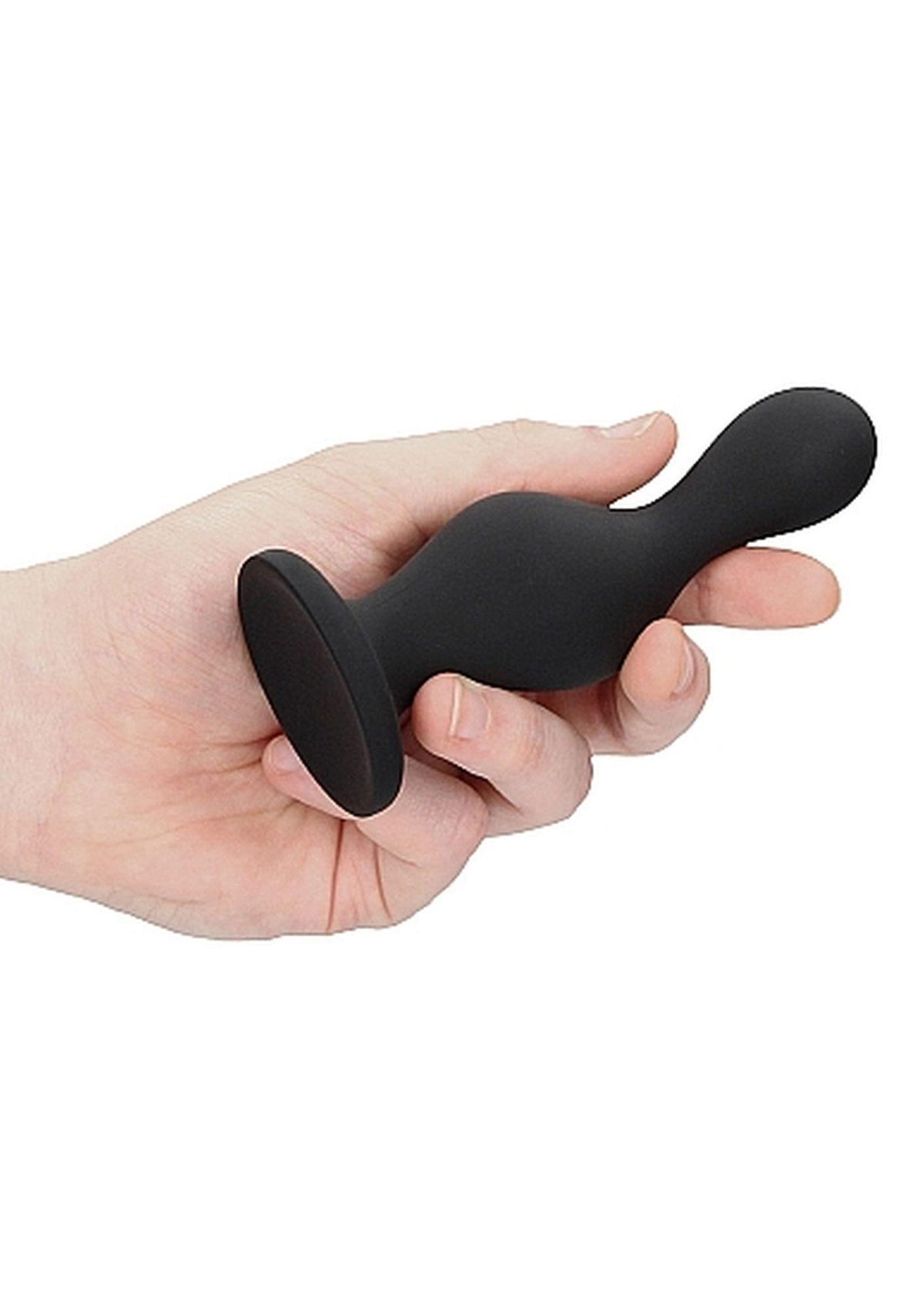 Plug anal Wave 11.3 cm – negro | Ouch!