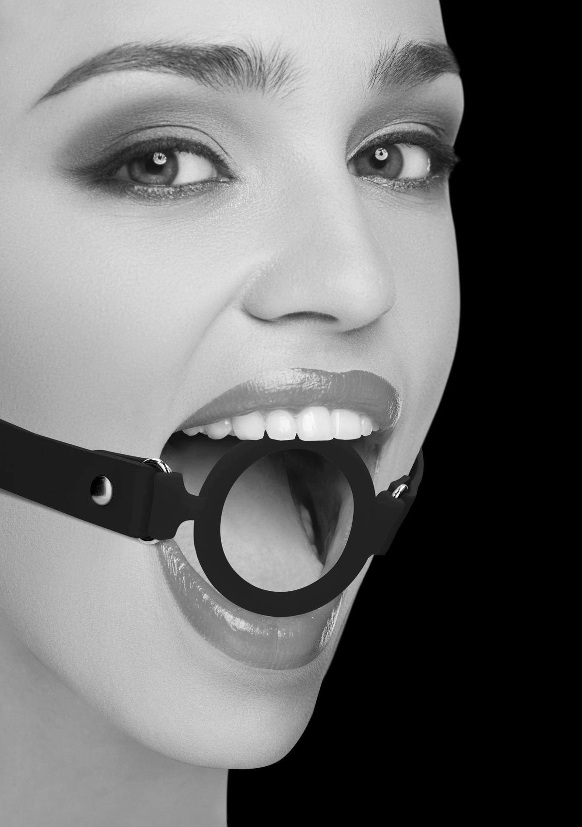 Bâillon – noir 57 cm | Ouch!