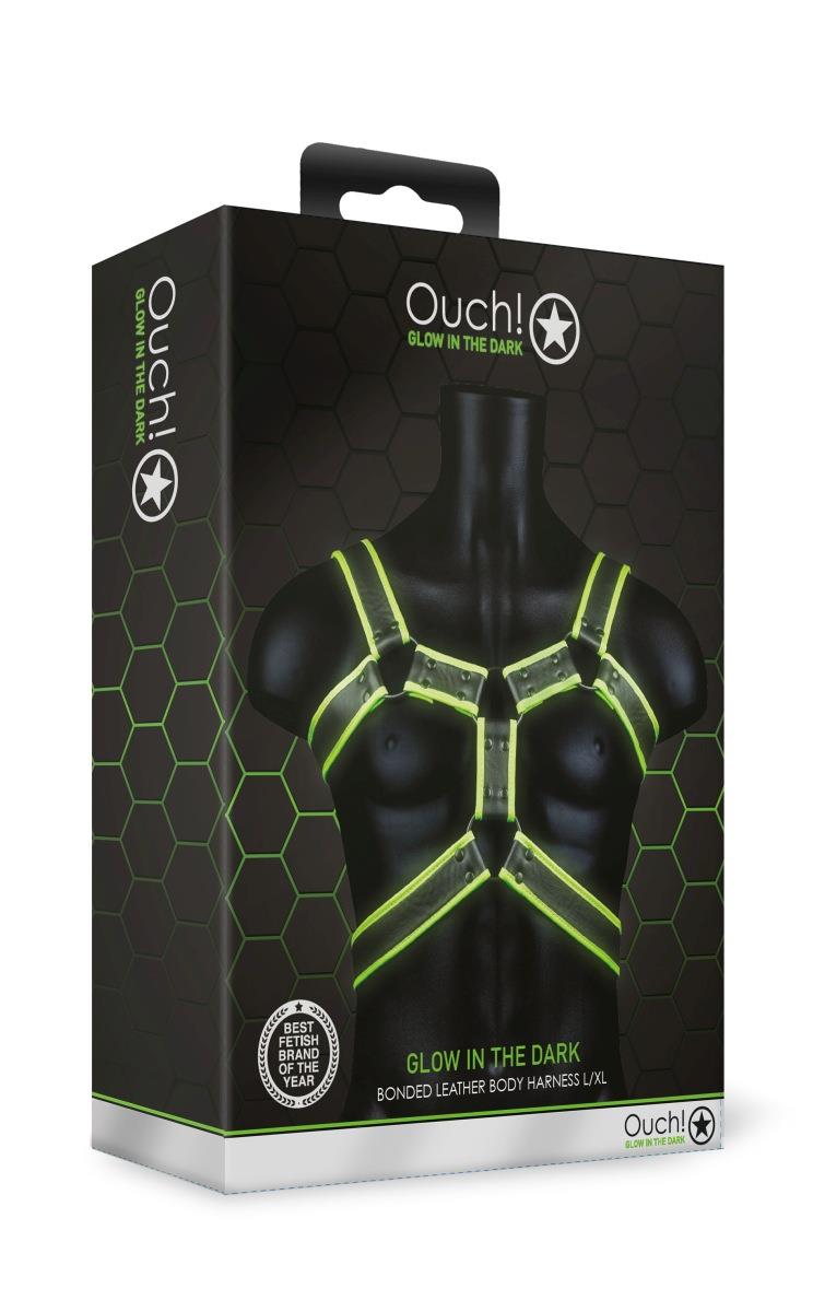 Body Armor – phosphorescent, vert OU760GLOLXL | Ouch!
