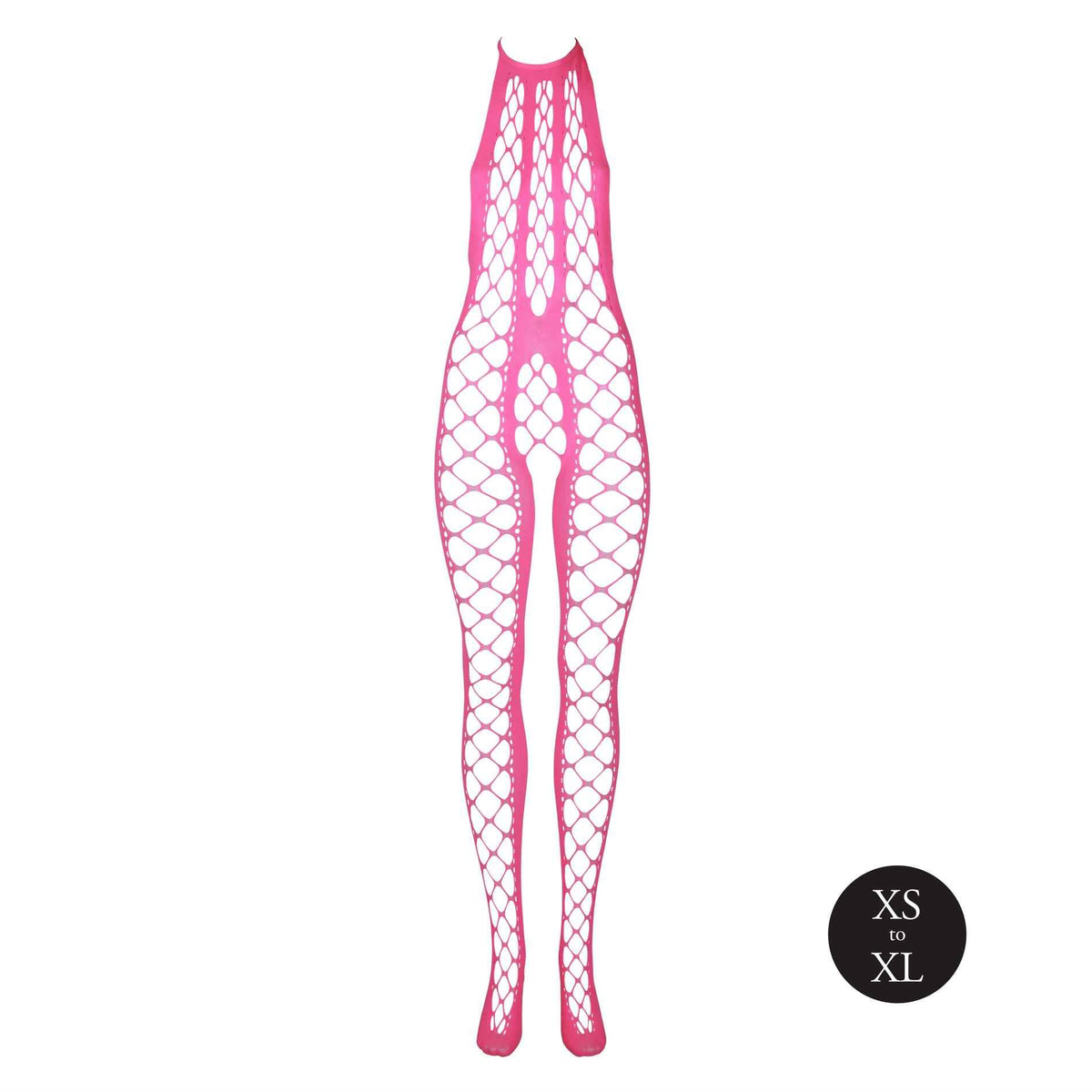 Catsuit Halterneck – rosa | Ouch!
