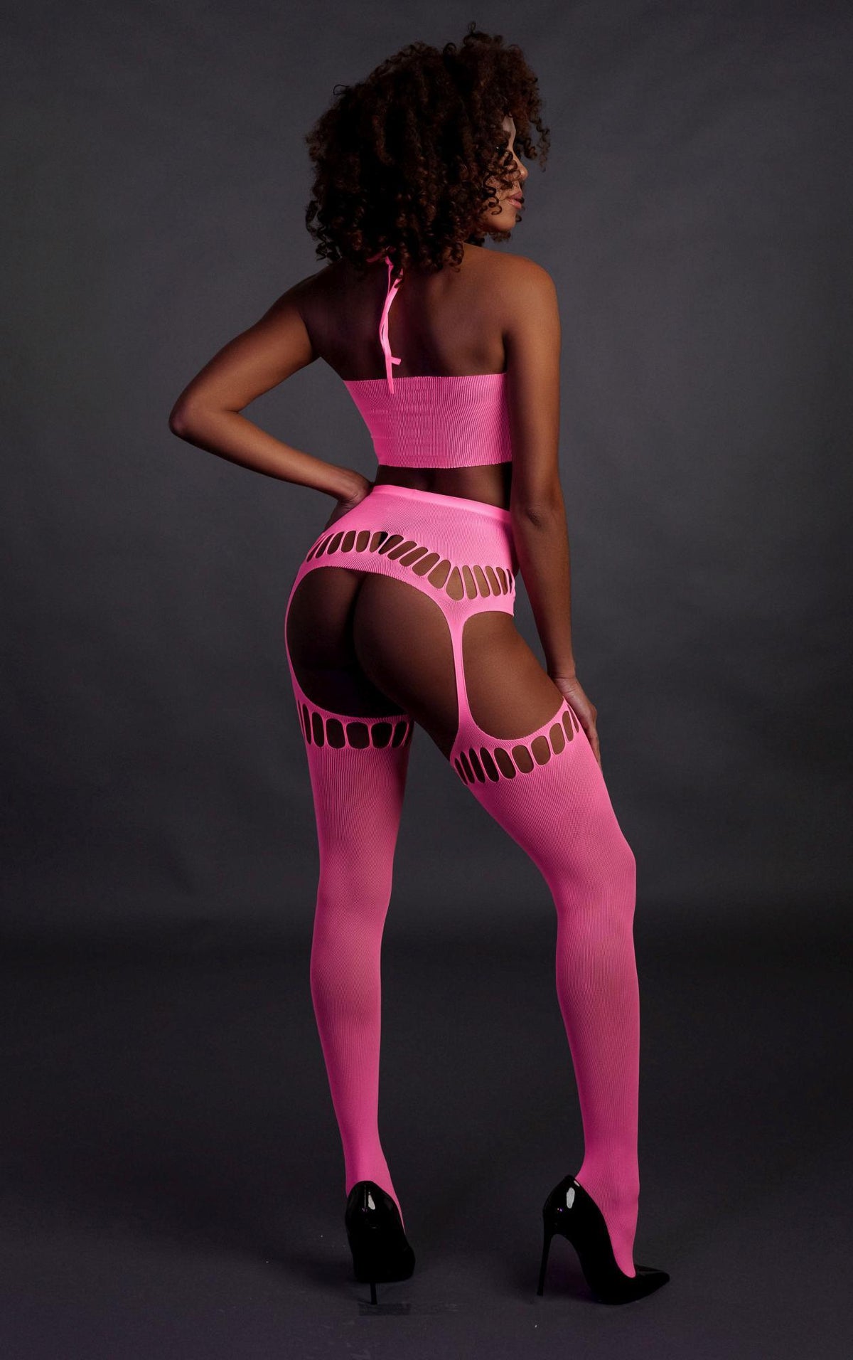 Medias Crop – rosa OU838GPNOS | Ouch!