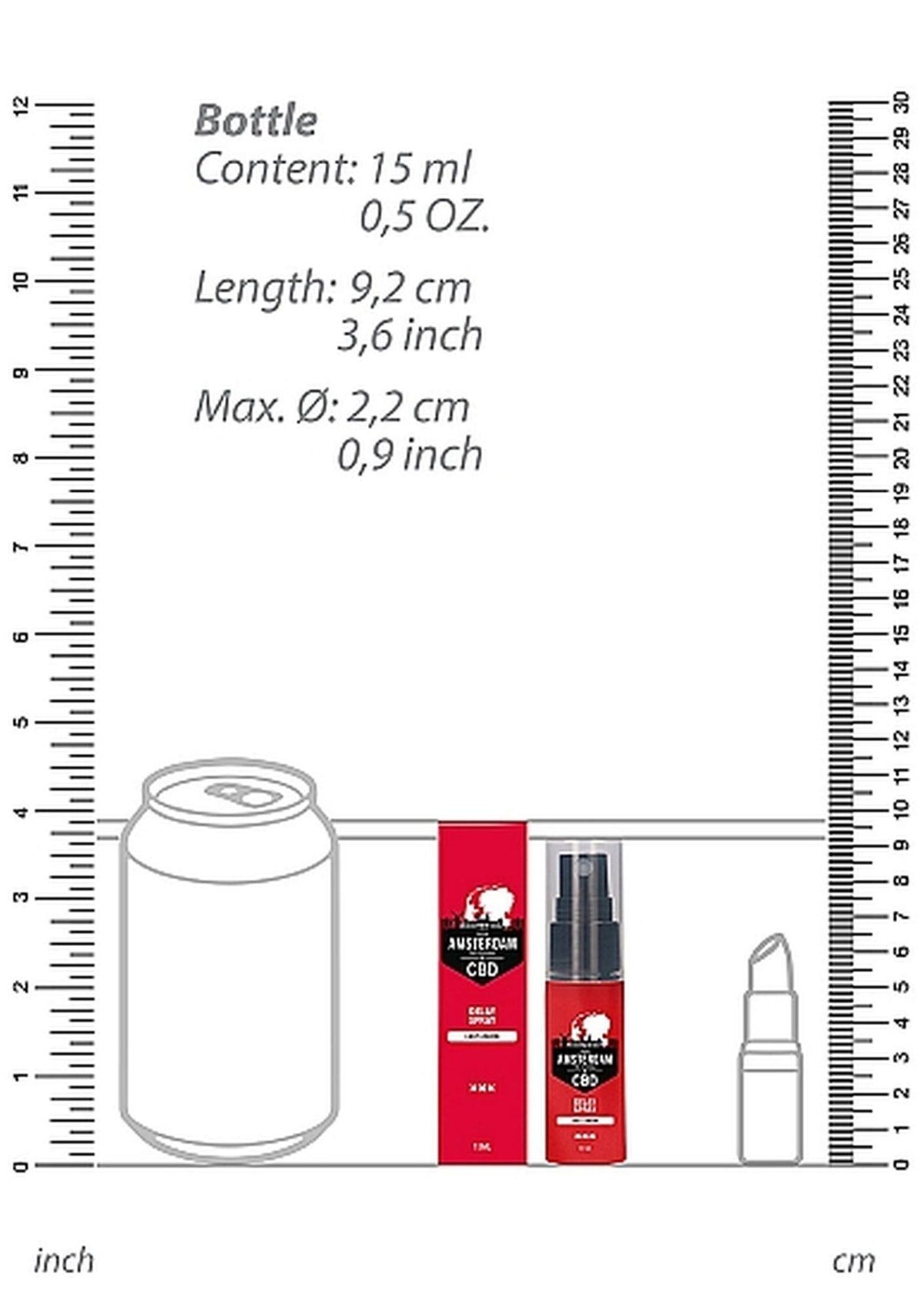 Étrend-kiegészítő CBD Amsterdam Delay 15 ml – késleltető | Pharmquests