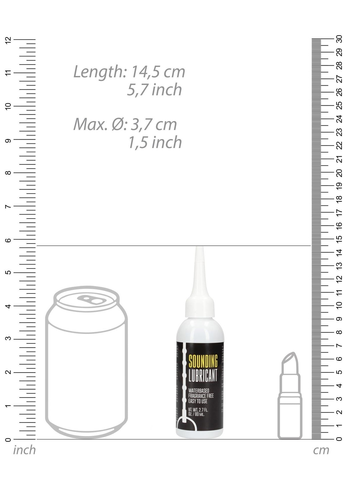 Lubricante Urethral Sounding 80 ml – a base de agua | Fist It