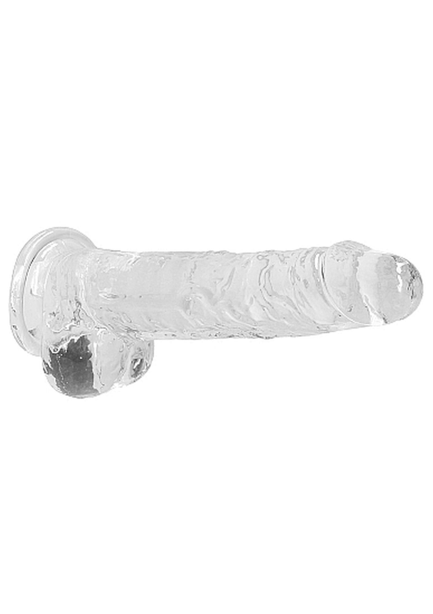 Realistic Dildo with Balls - 8 / 21 cm