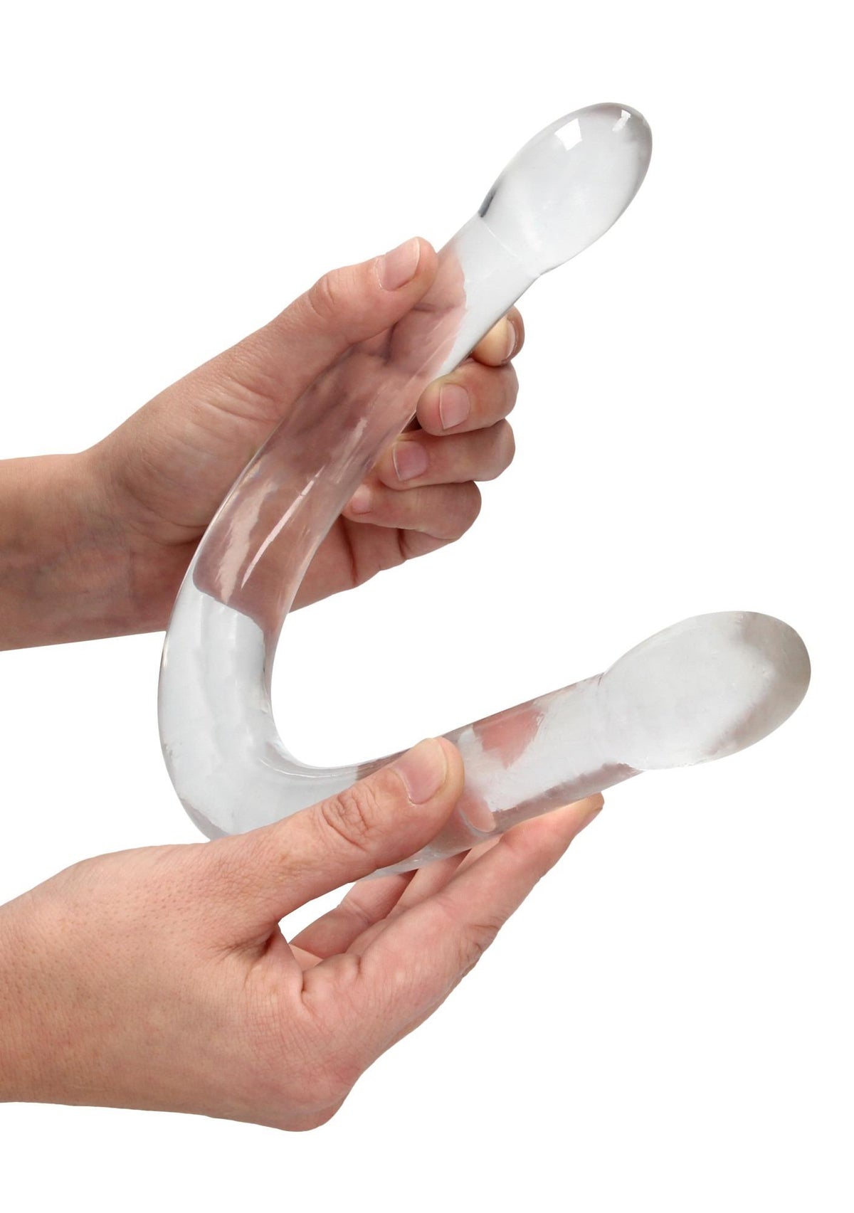Dildo Non 17″″ 42 cm – double, clear | RealRock