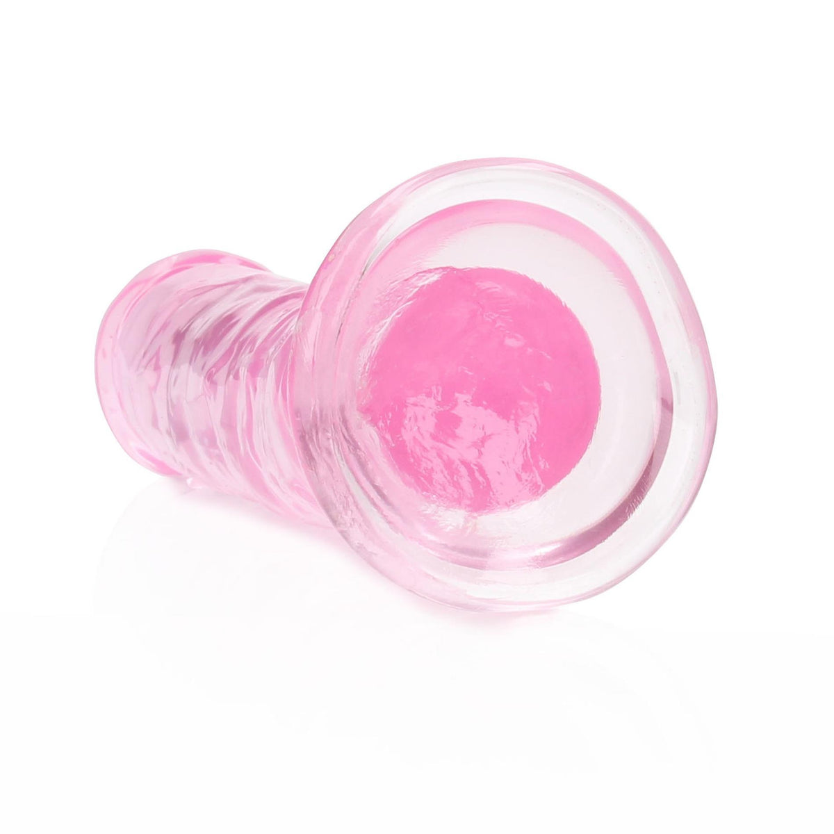 Gode réaliste Straight – avec ventouse, rose 4.9 cm | RealRock