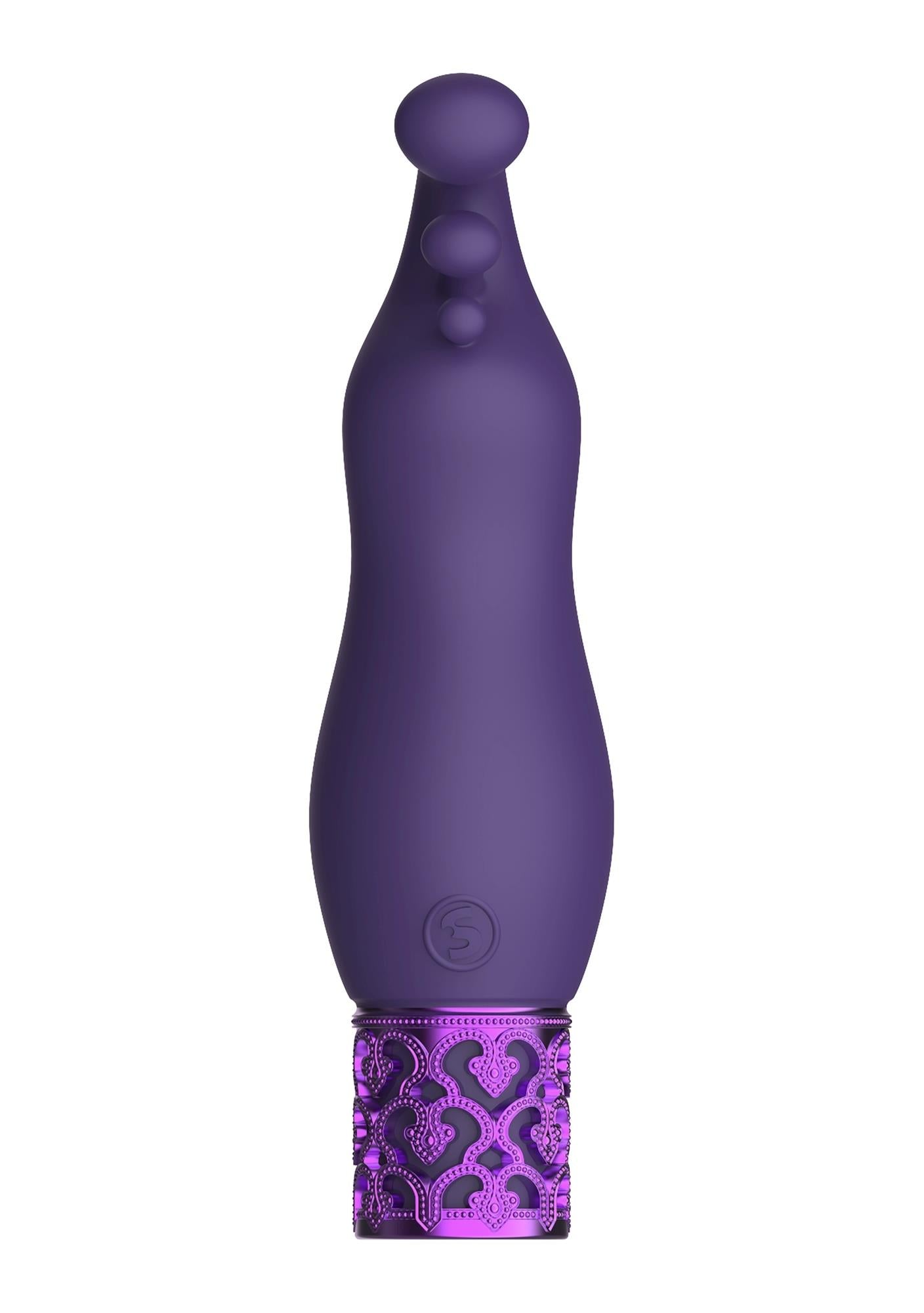 Exquisite - Balle vibrante rechargeable en silicone - Violet