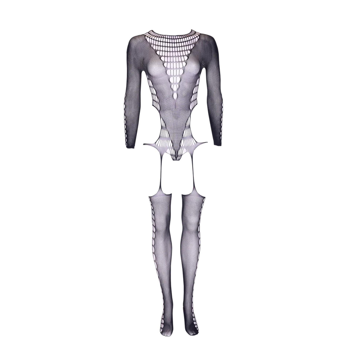 Catsuit Kalyke Xxiii Turtleneck – nero | Le Désir