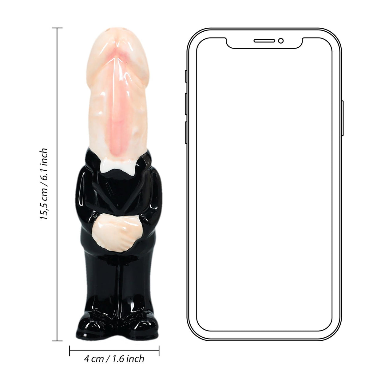 Presente de brincadeira Salt and Pepper Shakers | S-Line