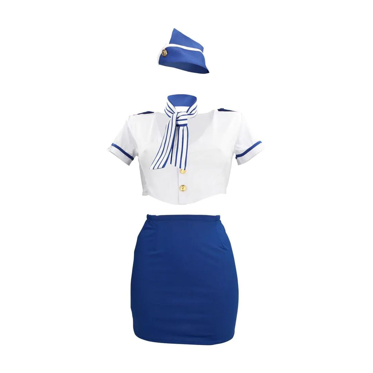 Déguisement Stewardess – bleu | S-Line