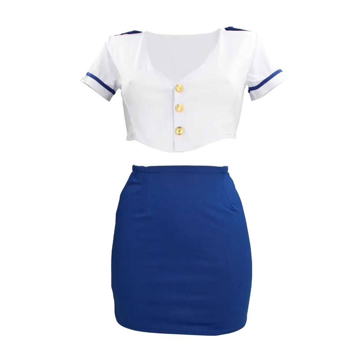 Déguisement Stewardess – bleu | S-Line