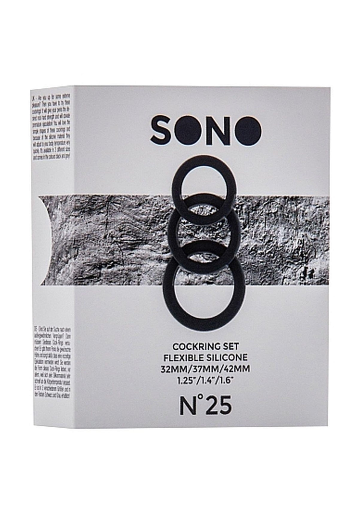 Anello fallico No.25 – nero | Sono