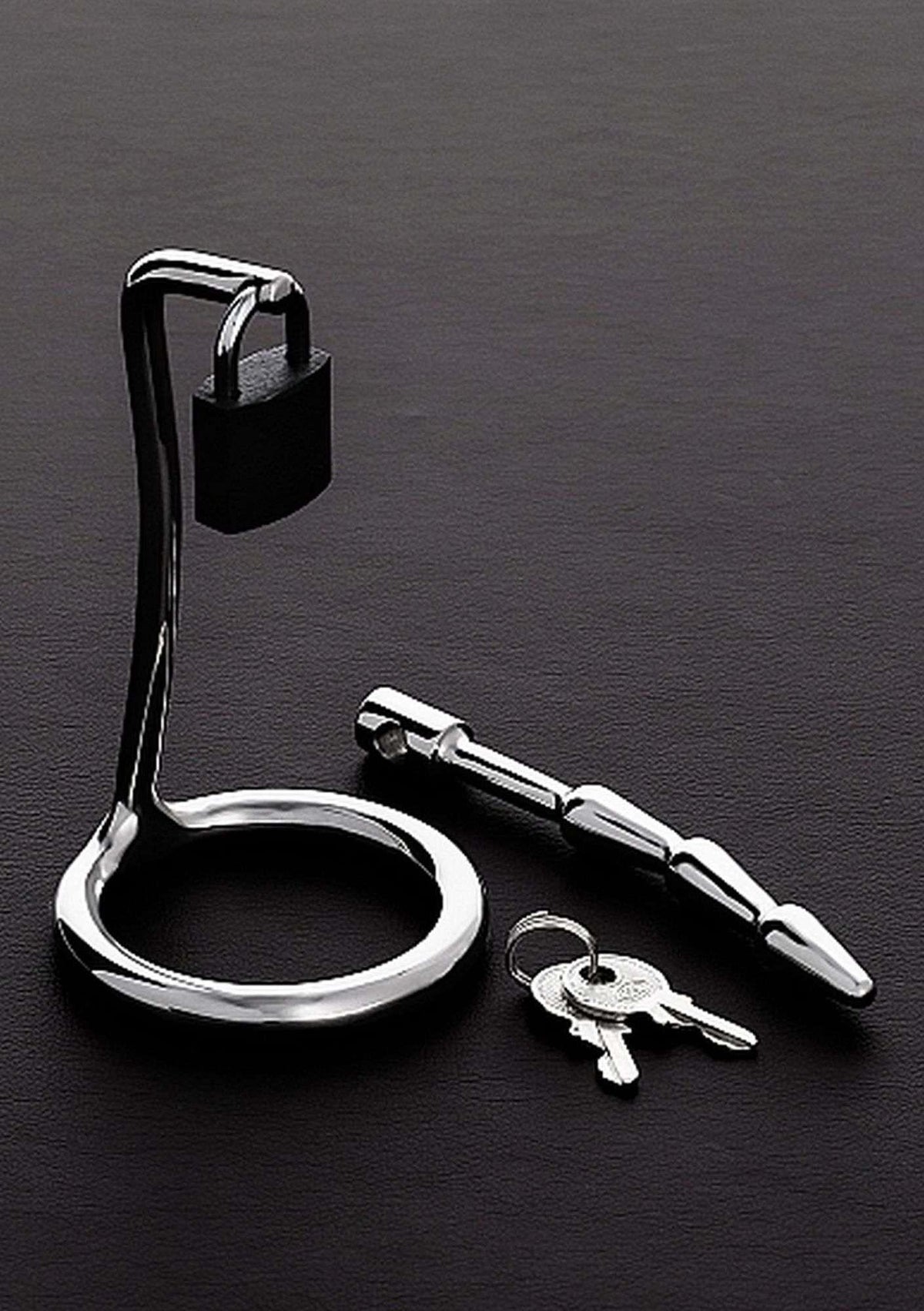 Keuschheitsgerät Humped Trap – silber | Steel