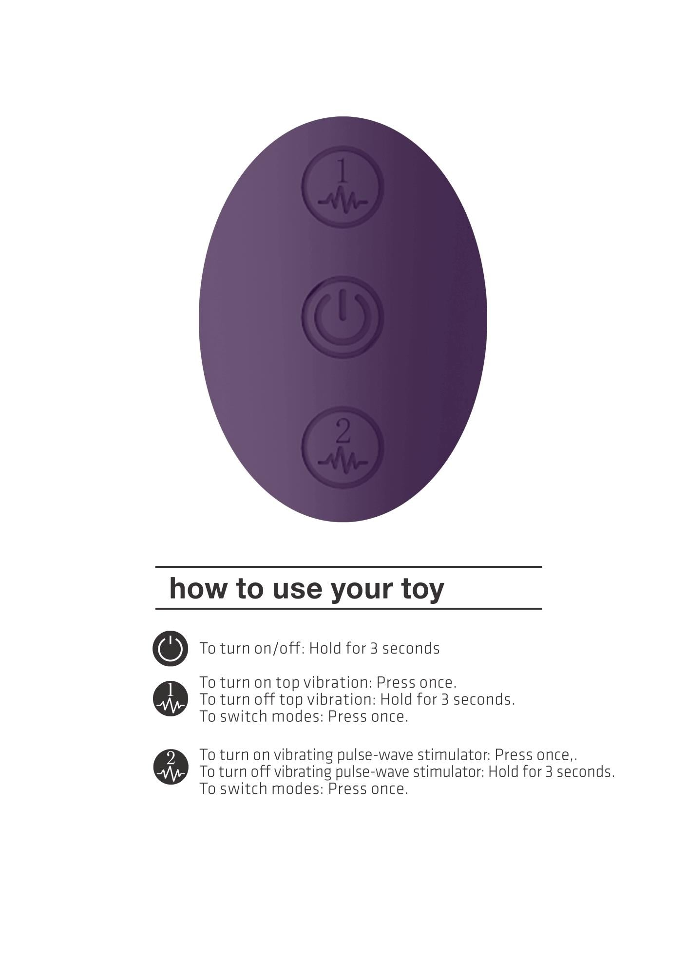 Enora - Wand Vibrator - Purple