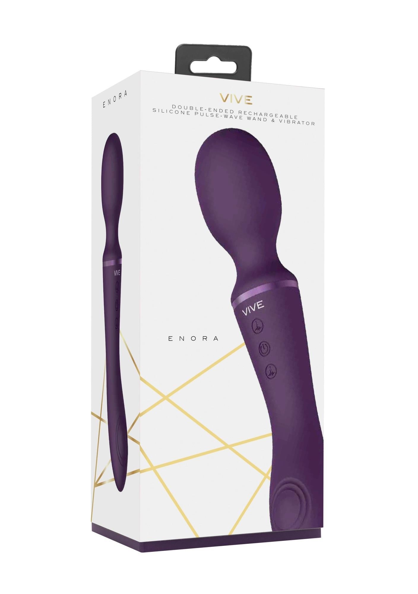 Enora - Wand Vibrator - Purple