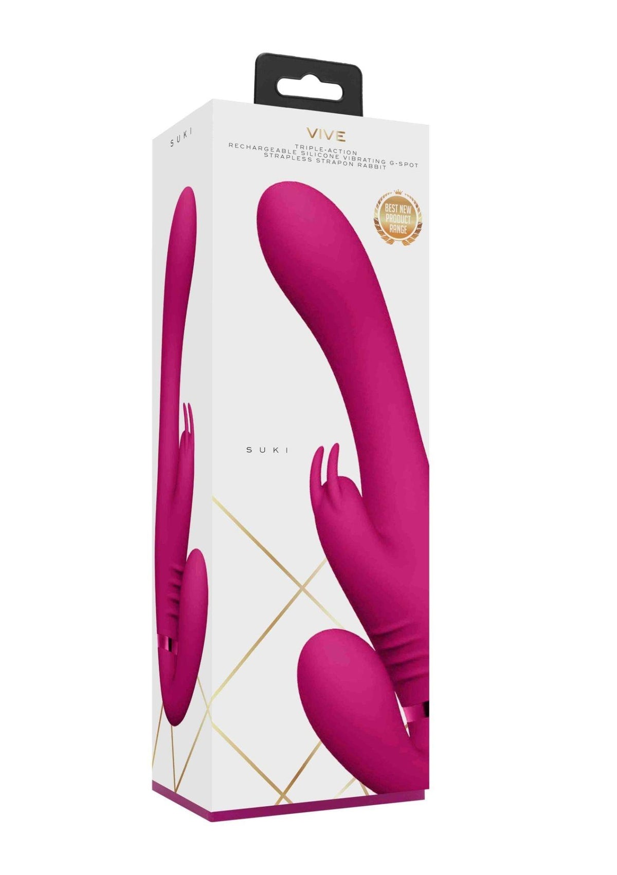 Rabbit vibrator Suki Strapless 10 functions | Vive