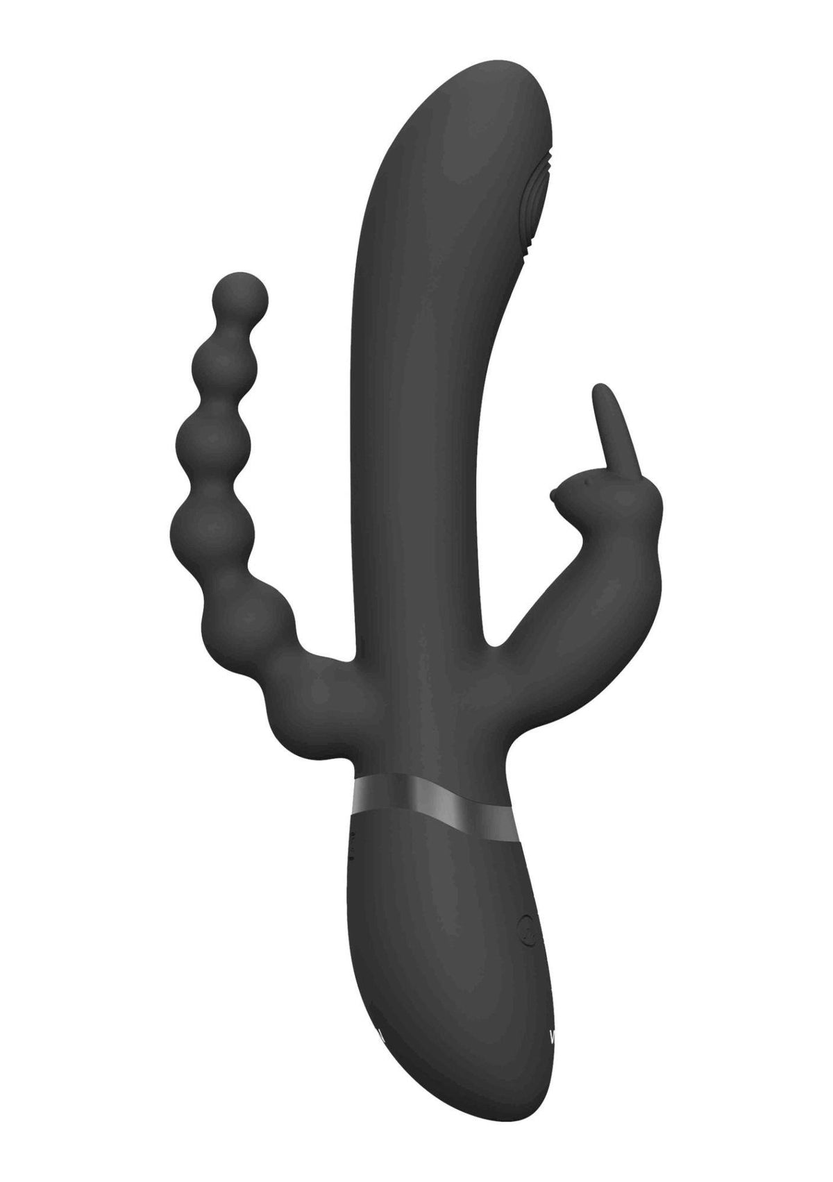 Vibromasseur point G Rini 3 fonctions – rechargeable, noir | Vive