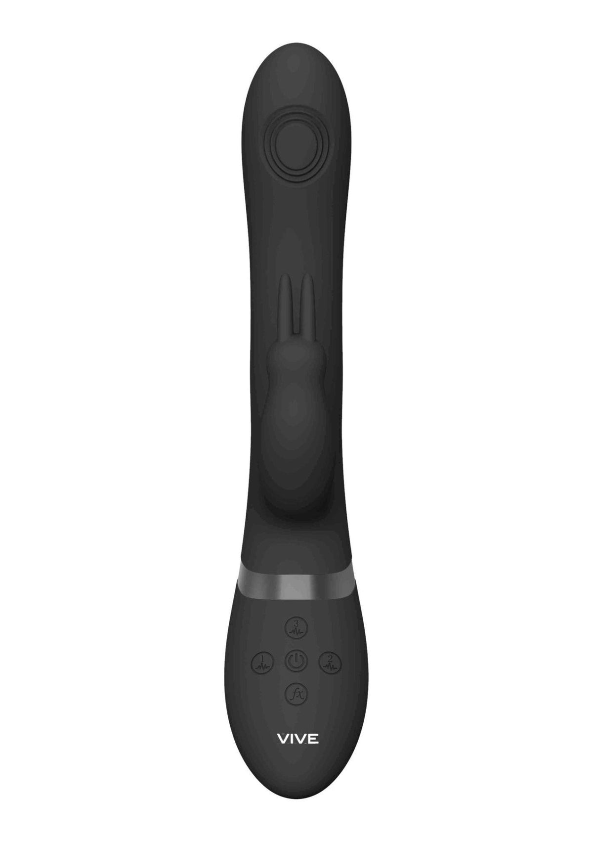 Vibromasseur point G Rini 3 fonctions – rechargeable, noir | Vive