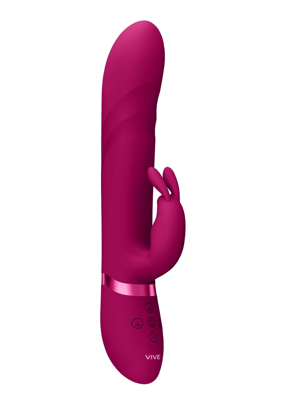 Vibrador rabbit Nari 10 funções – rotativo, rosa | Vive