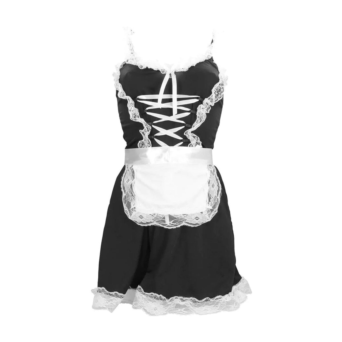 Disfraz French Maid – negro | S-Line