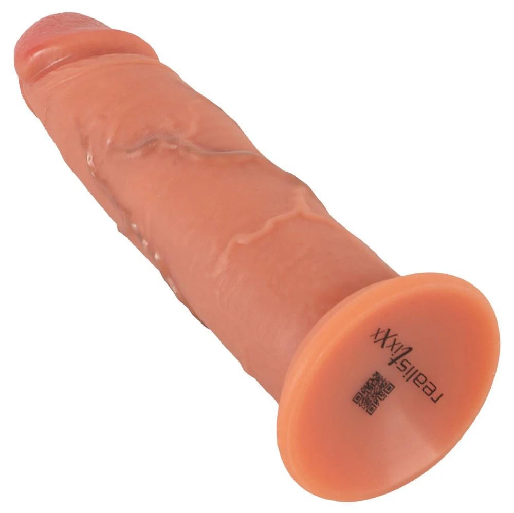Realisztikus dildó 20.5 cm – tapadókorongos, testszínű | Realistixxx