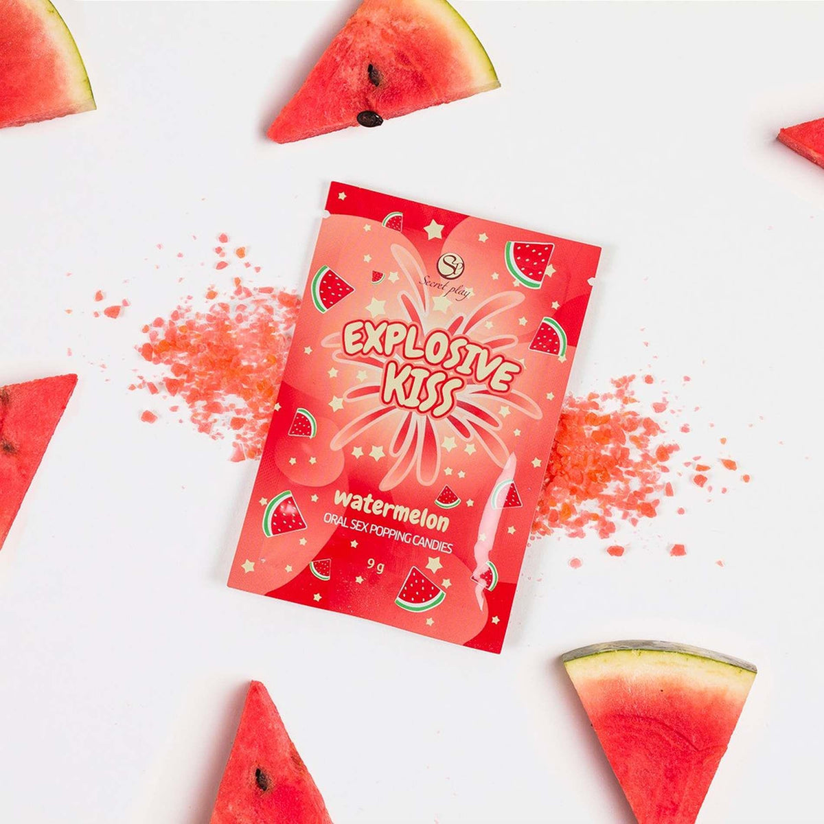 Dulce erótico Watermelon Popping Candies | Secret Play