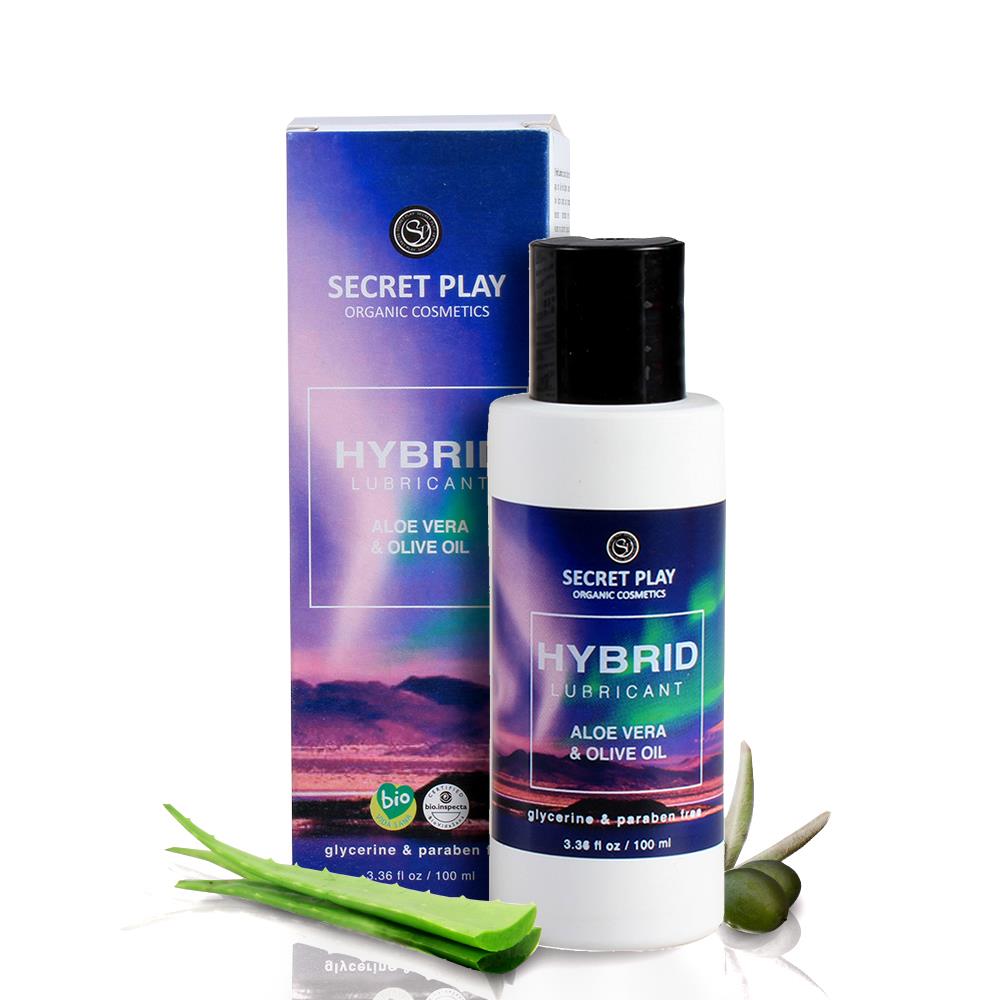 Lubrificante Organic Cosmetics 100 ml – a base d'acqua 37-4012 | Secret Play