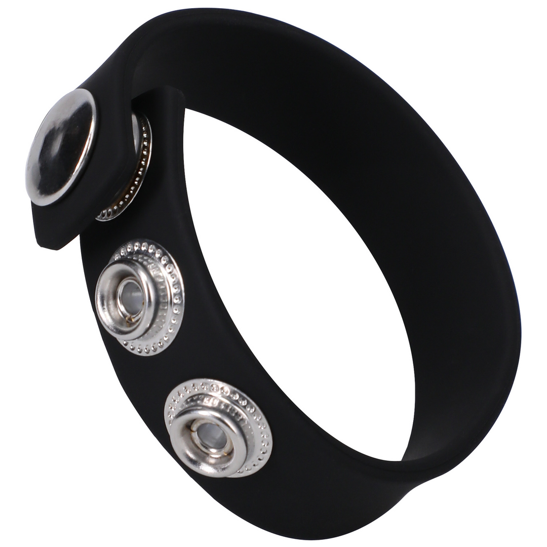 Anello fallico Snap – nero