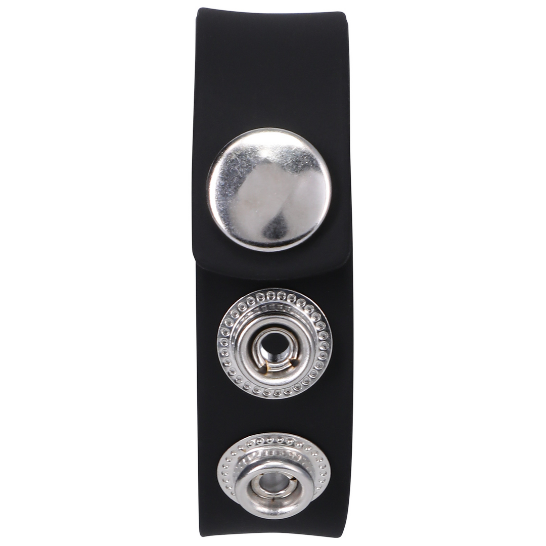 Anello fallico Snap – nero
