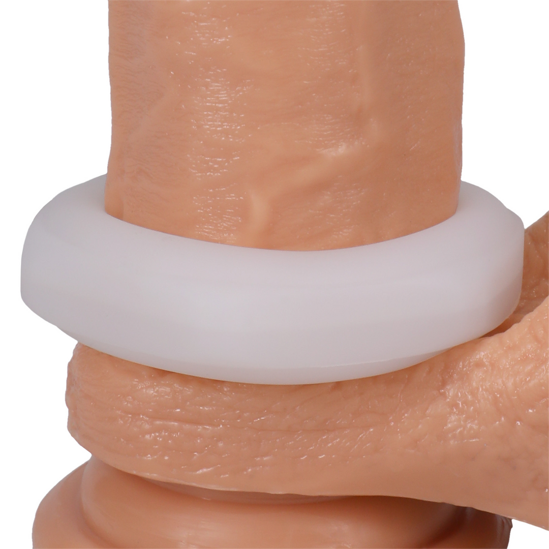 Anillo para el pene Nutt – transparente | Doc Johnson