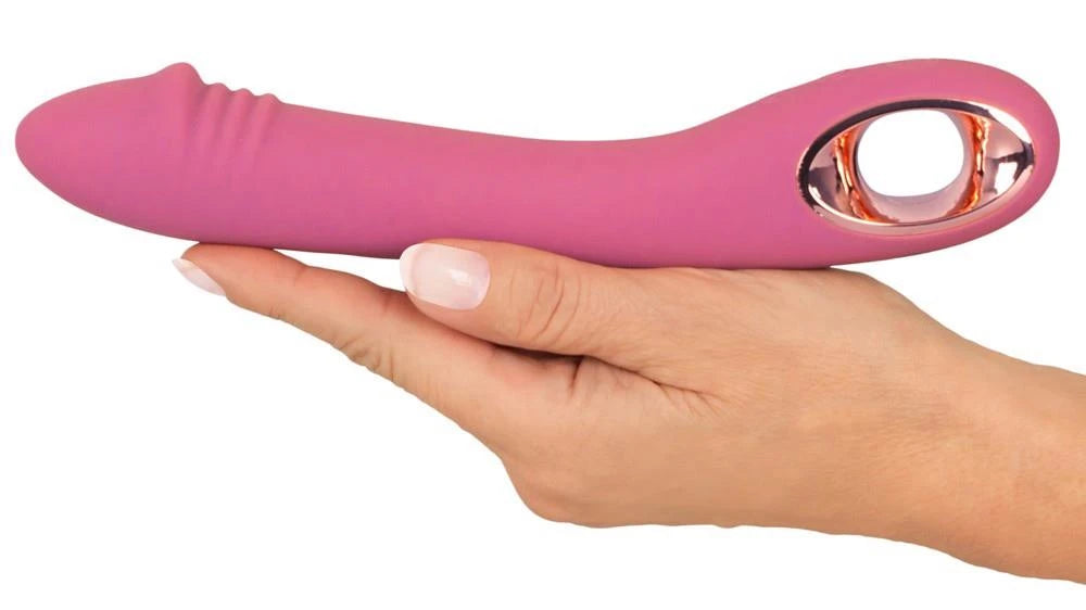 Vibromasseur point G 21.4 cm – rechargeable, rose