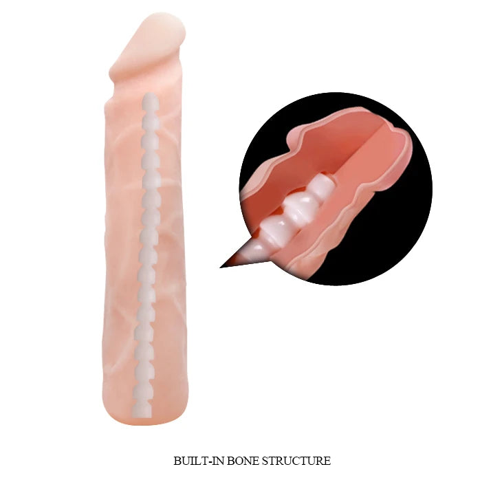Dildo realista Companion – com ventosa, à prova de água, nude | Baile