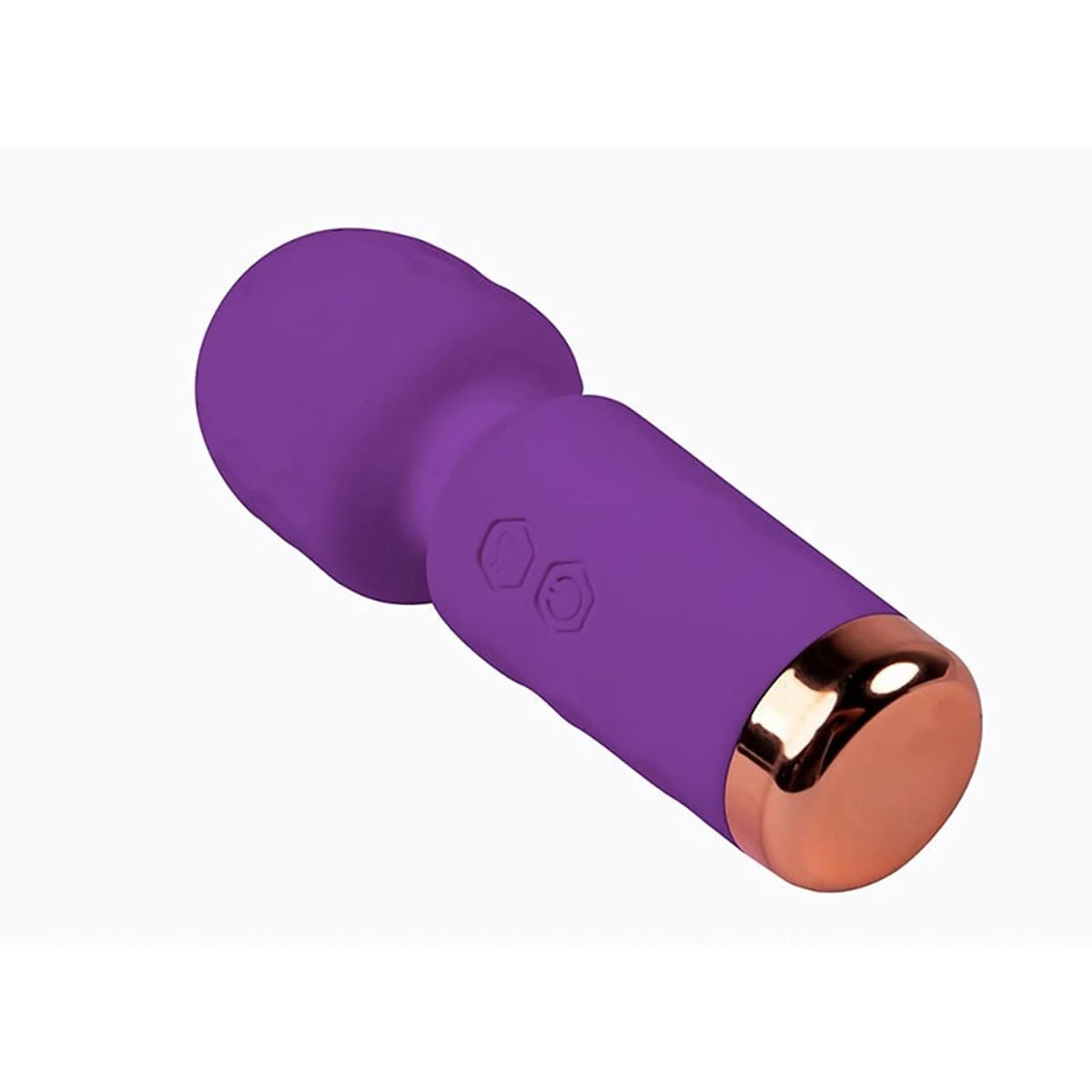 Masajeador wand Eros 10 funciones – recargable, morado | Fantasy