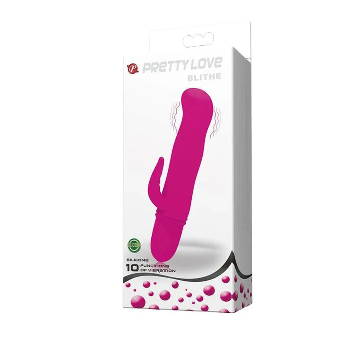 Mini vibrador Blithe 10 funções – fúcsia | Pretty Love