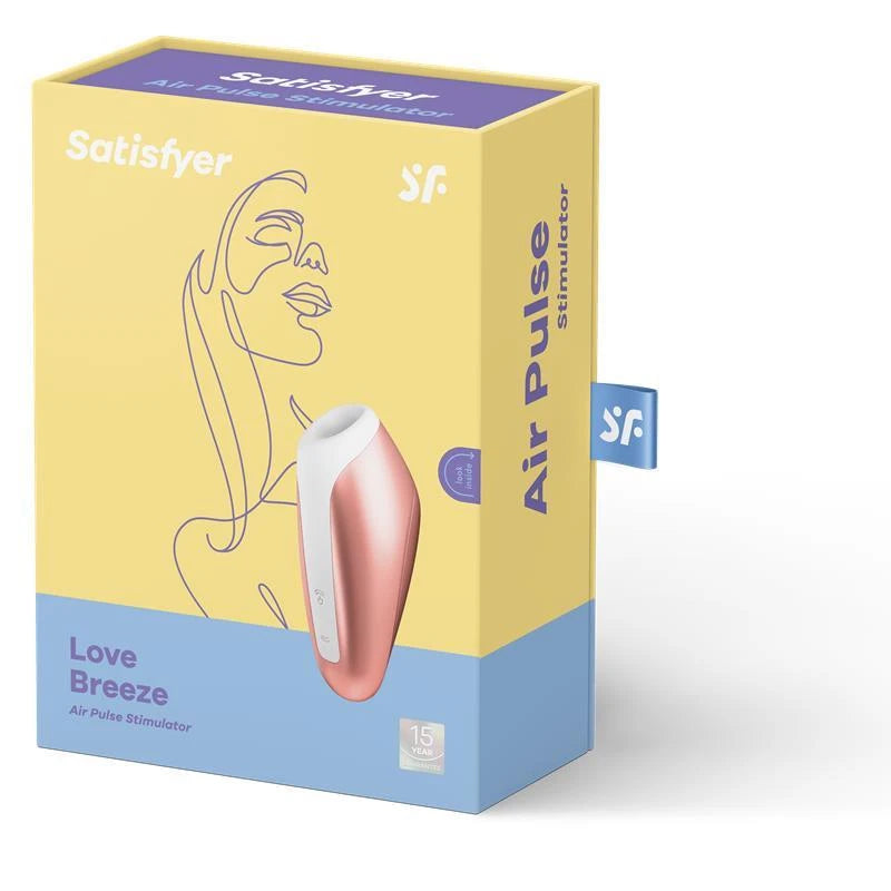 Stimolatore clitorideo Breeze 11 funzioni – ricaricabile, oro | Satisfyer