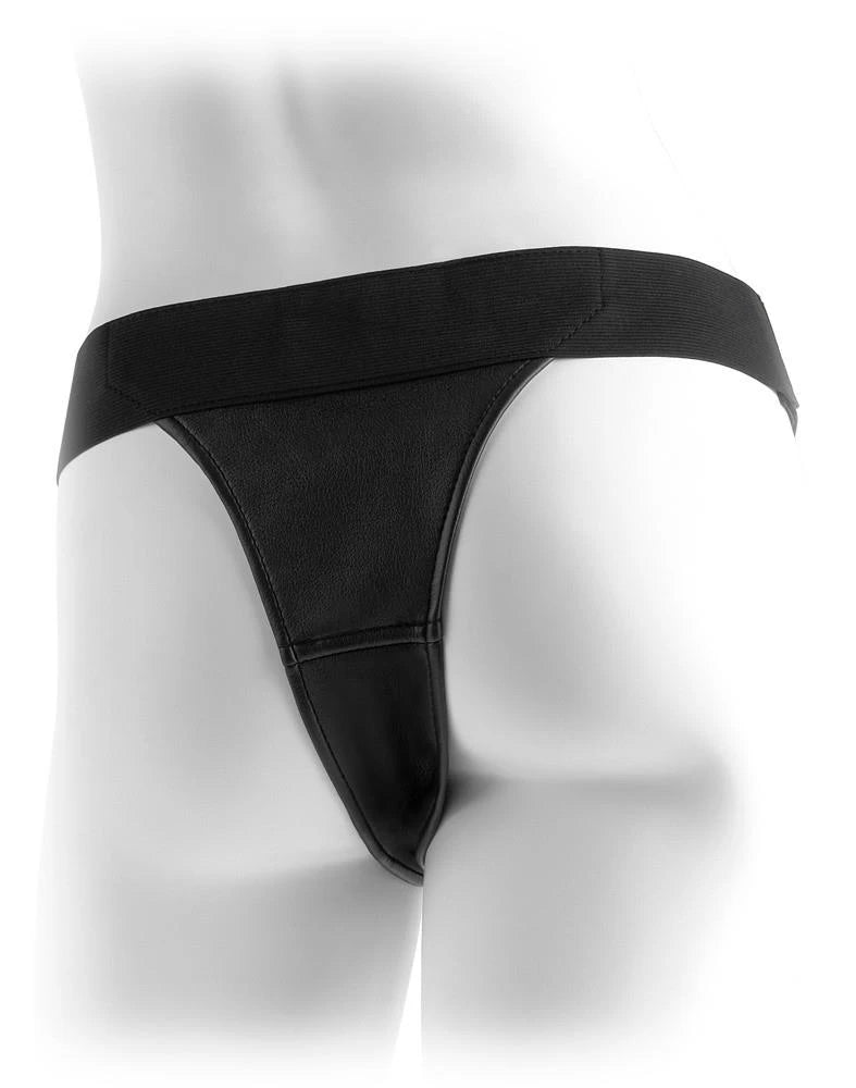 Imbracatura strap-on FFS – aperta, nera | Fetish Fantasy Series